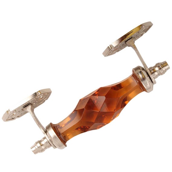 Handmade Glass Door Handles TurquoiseMintBluePurpleAmber Drawer Artistic Vintage Dresser Cabinet Pulls Designer Handcrafted New
