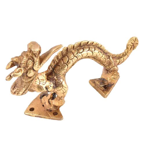 Handmade Golden Dragon Design Brass Dresser Drawer Door Etsy