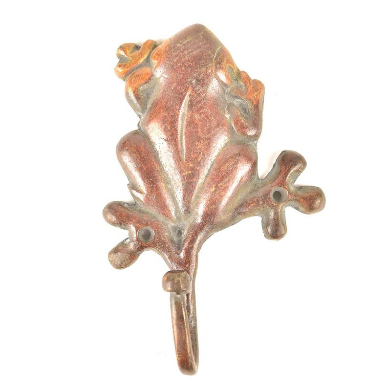 Handmade Brass Frog Design Golden/Antique/Multicolor Frog Wall Etsy