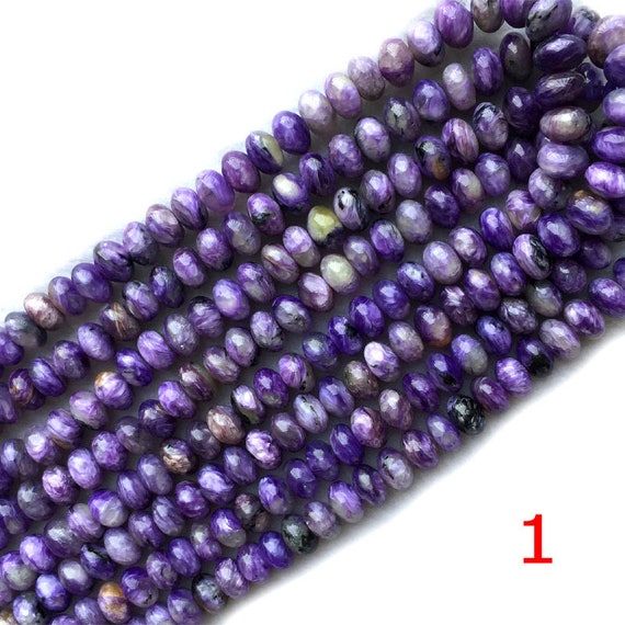 Purple Charoite Loose Gemstone Round Beads 6mm 8mm 10mm 12mm 14mm 15/" Strand