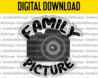 Titolo dell'album di foto di famiglia SVG