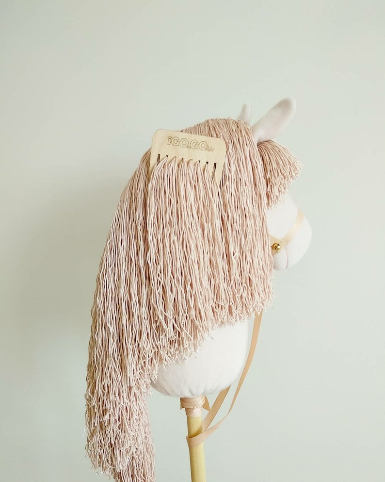 Hobby Horse Head on Stick for Children Ride With Reins and Etsy