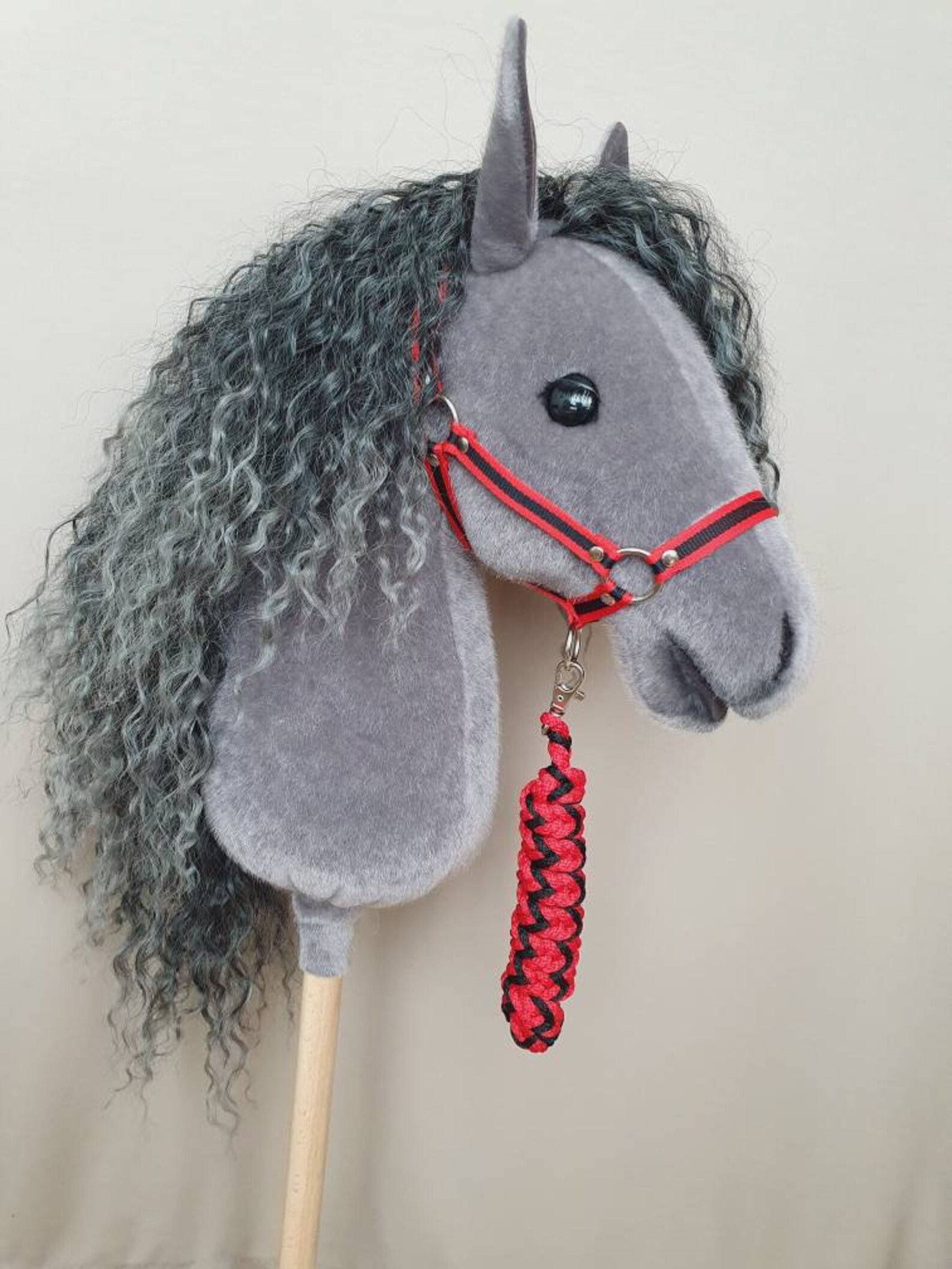 Hobby Horse HALTER With a Lead Rope by CUSTOMERS MEASUREMENTS Etsy