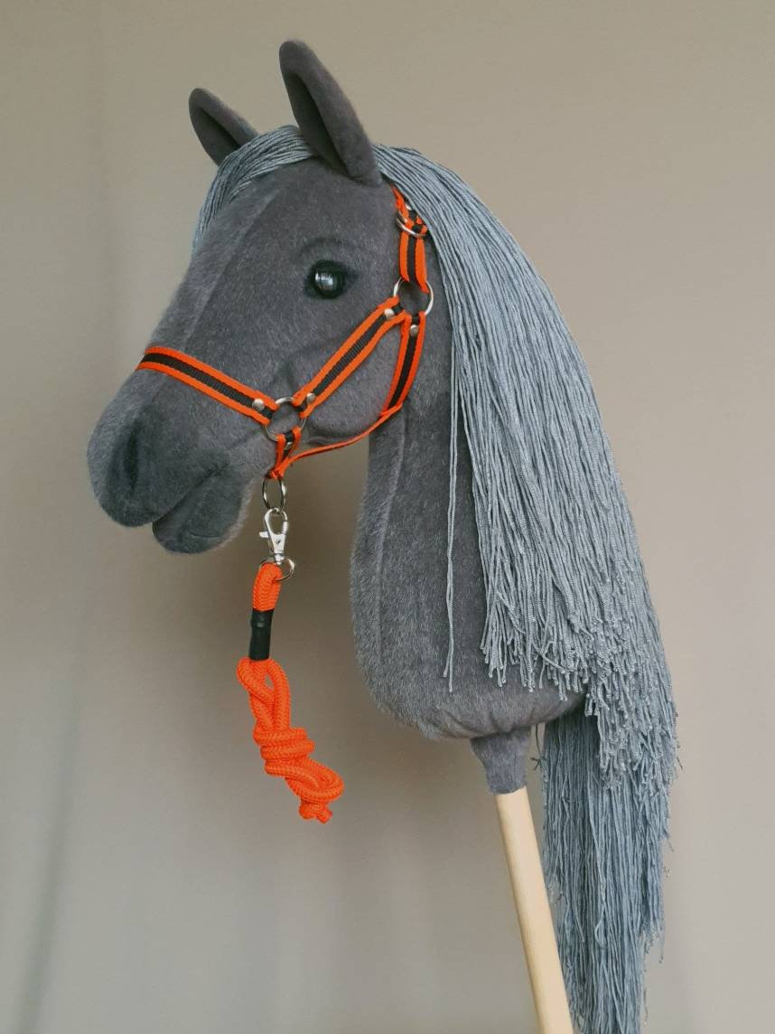 Hobby Horse HALTER With a Lead Rope by CUSTOMERS MEASUREMENTS Etsy
