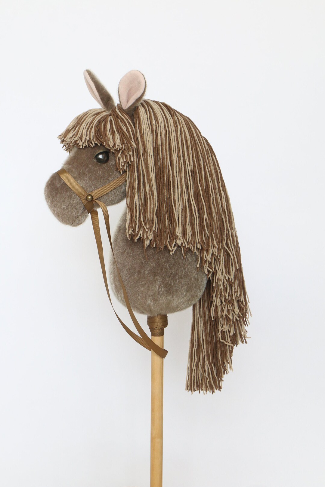 Hobby Horse Head on Stick for Kids and Toddlers Ride With Etsy
