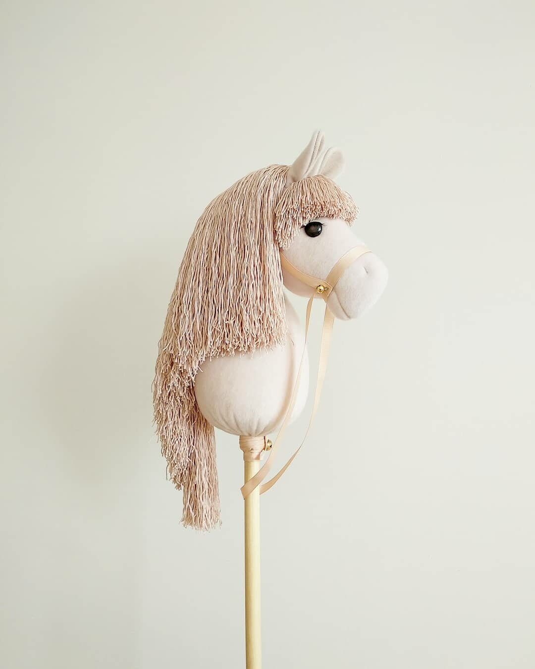 Hobby Horse Head on Stick for Children Ride With Reins and Etsy