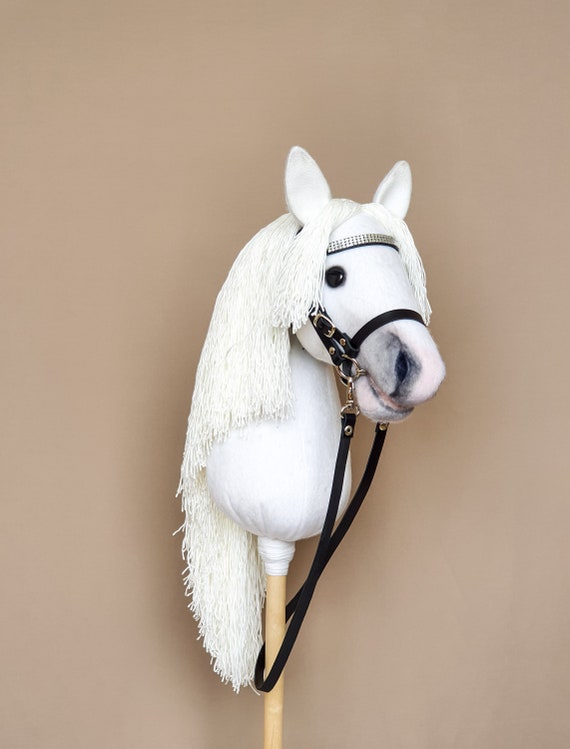 white hobby horse