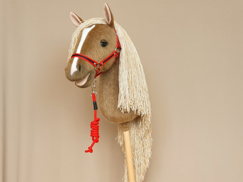 Custom hobby horse on a stick by your picture of real horse Etsy
