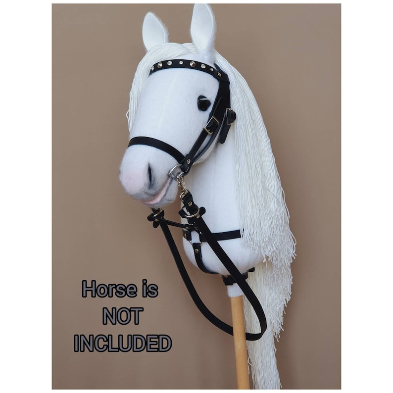Hobby Horse Martingale With Reins Running Martingale Etsy