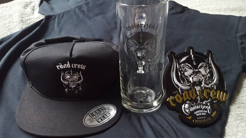 Motorhead Embroidered Warpig Logo Adjustable Snapback Hat Baseball Cap