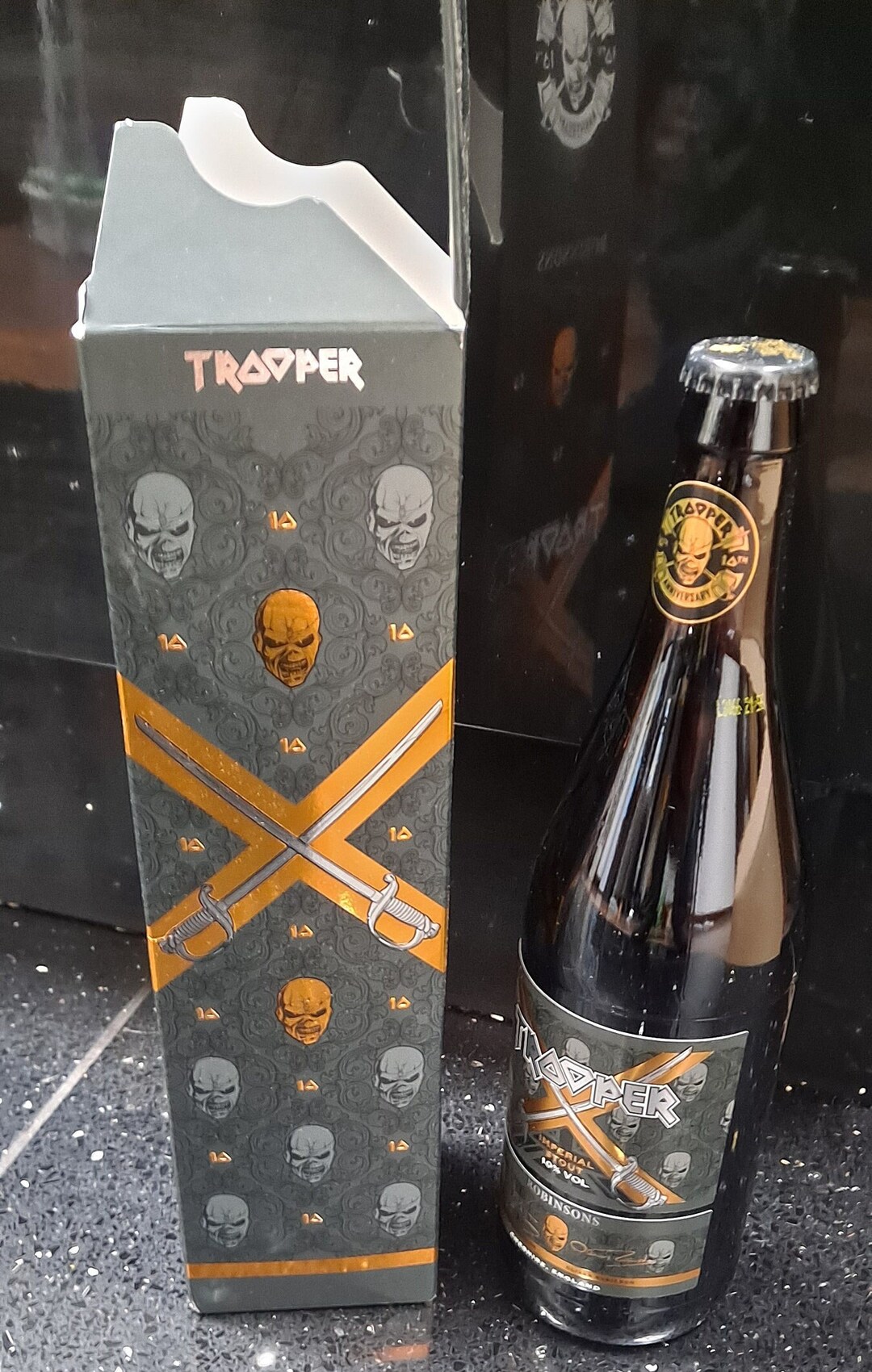 Iron Maiden Trooper Beer X Imperial Stout Tenth Anniversary Limited