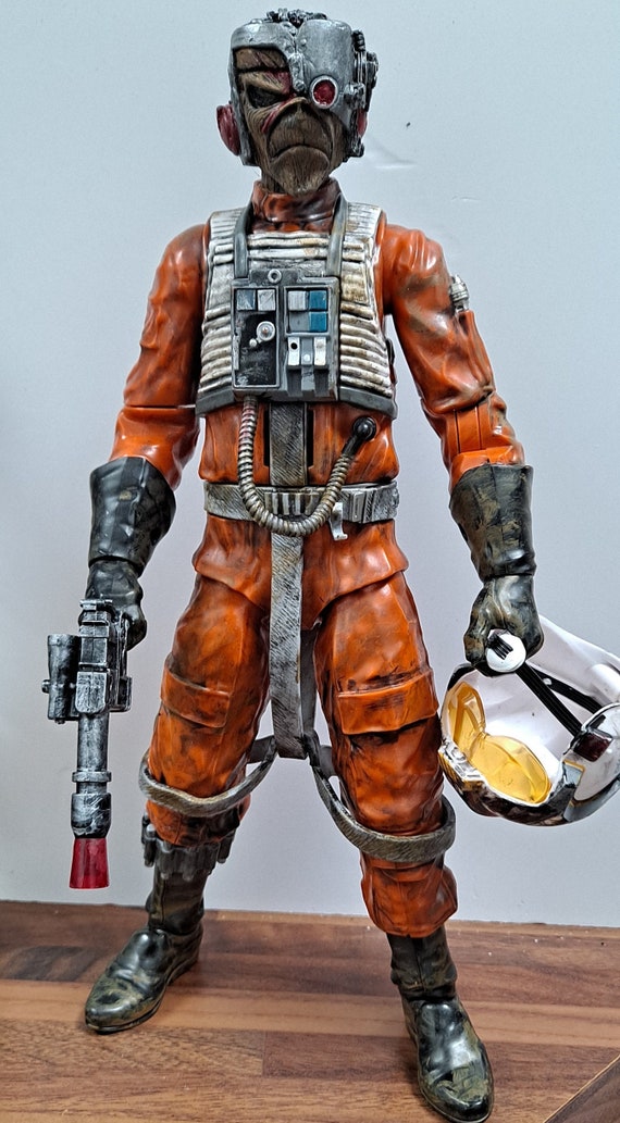 Iron Maiden Custom Made Handpainted Cyborg Eddie 13