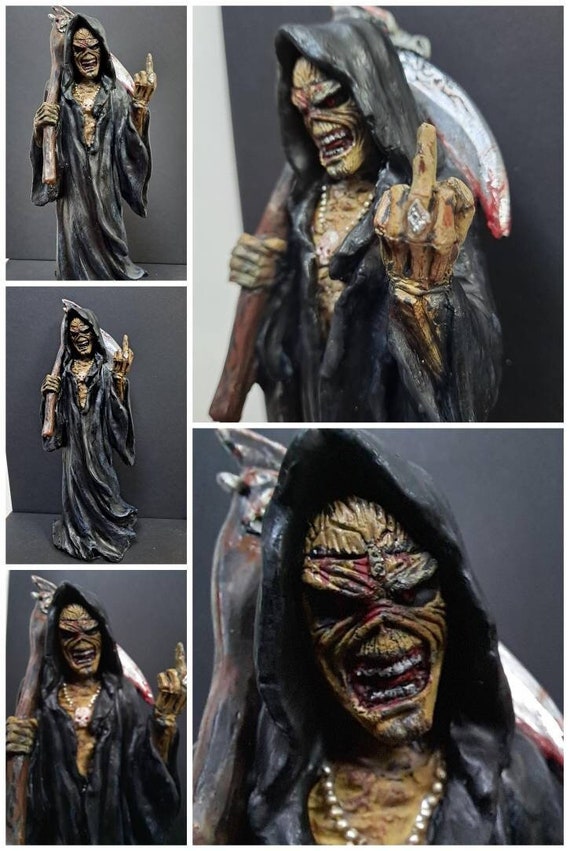 アイアン・メイデン カスタム エディ・グリムリーパー 9インチ レジン