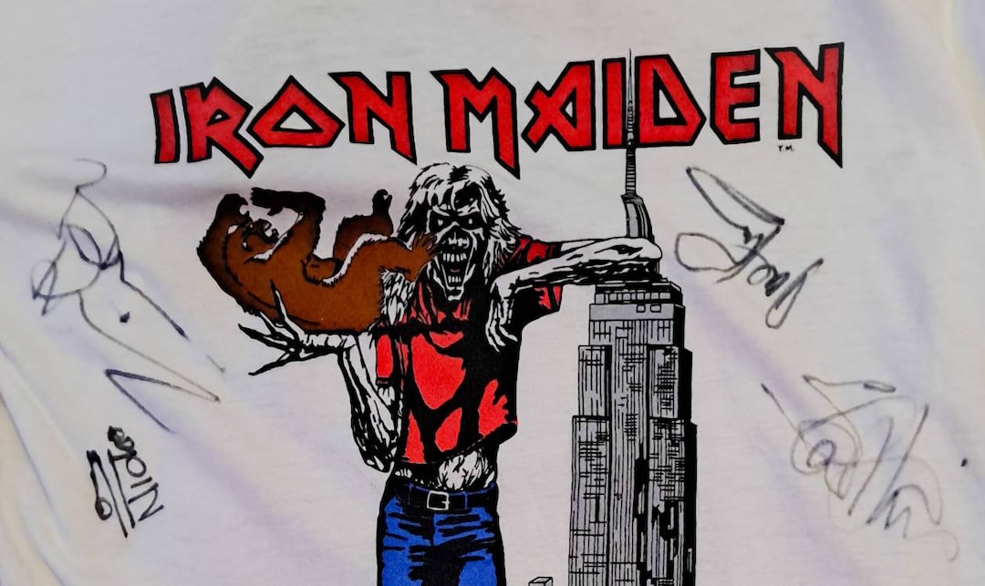 アイアン・メイデン 82 Beast In NY Remastered Tシャツ IRON MAIDEN Original Official Vintage T-shirt Beast in New York