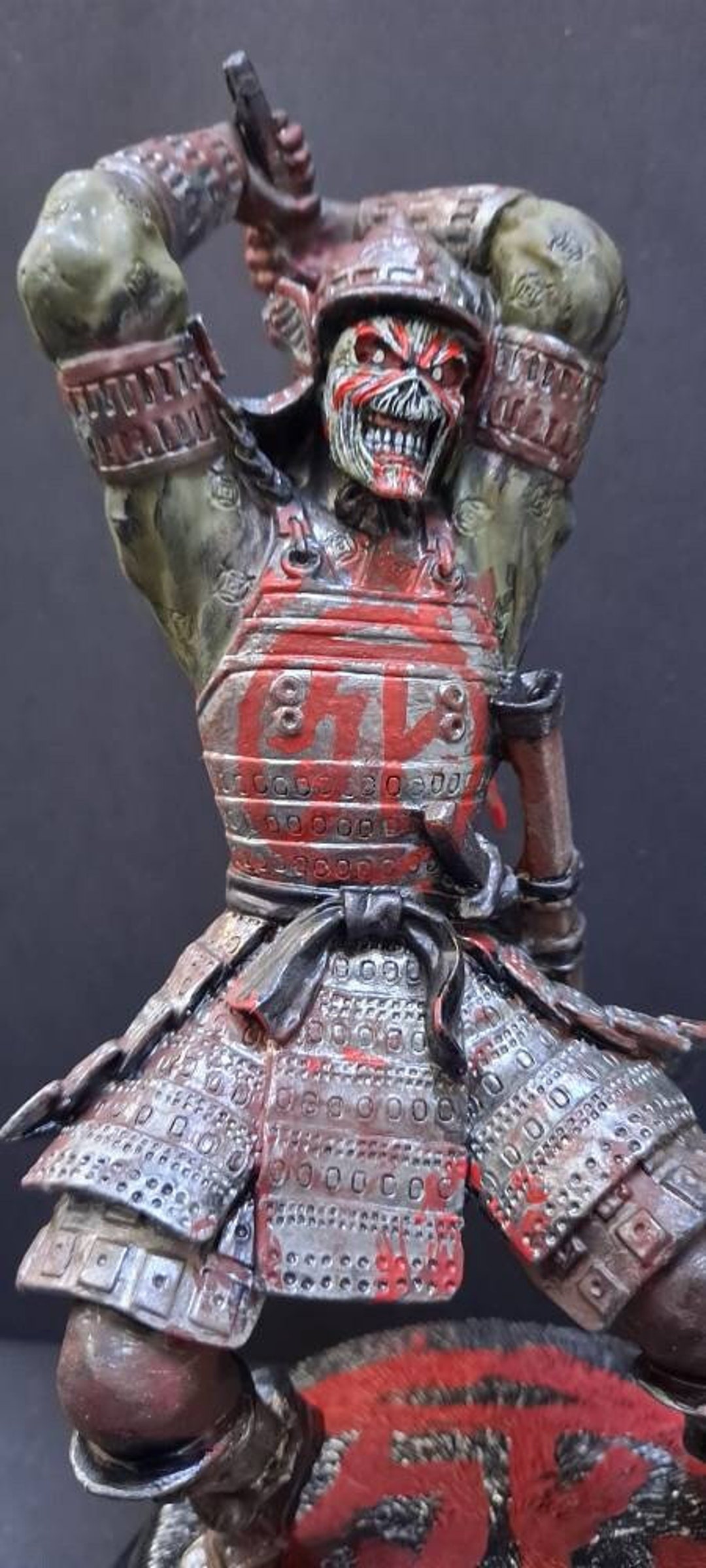 Iron Maiden Figure Eddie Samurai Warrior Senjutsu. Trooper Beer