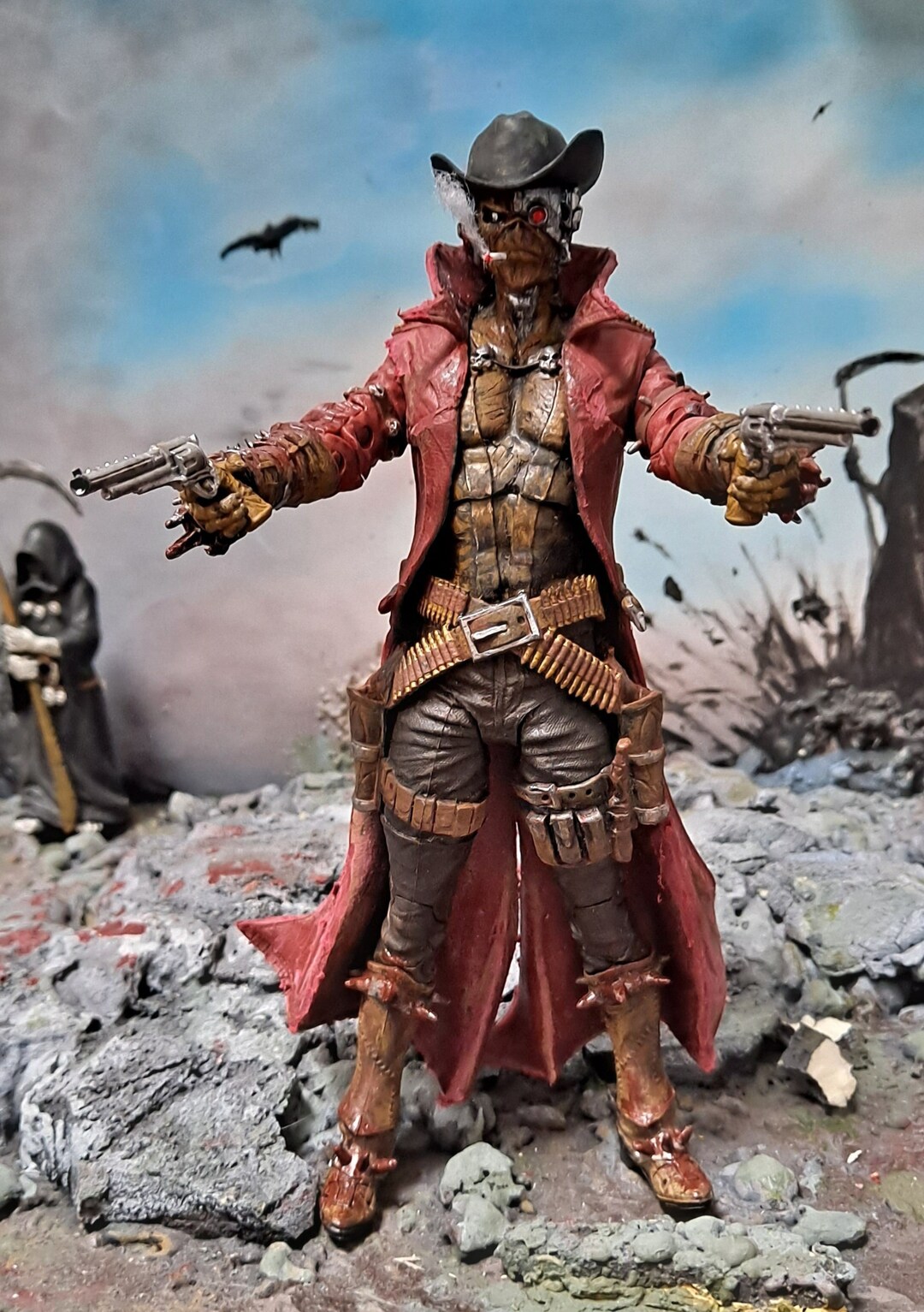 Iron Maiden Custom Eddie FIGURE Stranger Strange Land Inspired 7