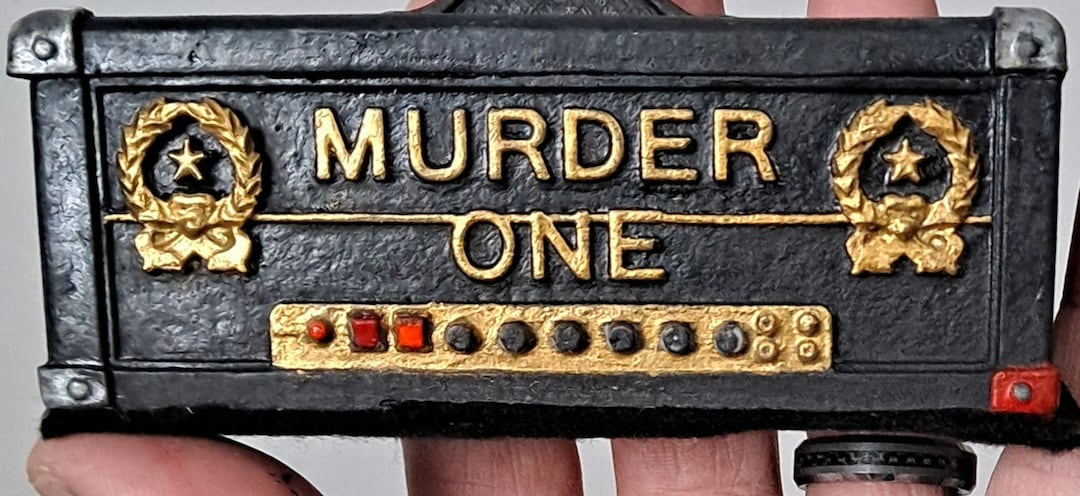 Motőrhead Inspired Lemmy Kilmister Murder One Amplifier Head