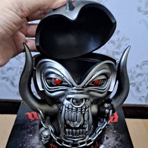 Motorhead Official Merchandise Warpig Snaggletooth Figurine, Bust. Stunning Detailed Figure. Stash Box. Display Box. Lemmy image 10