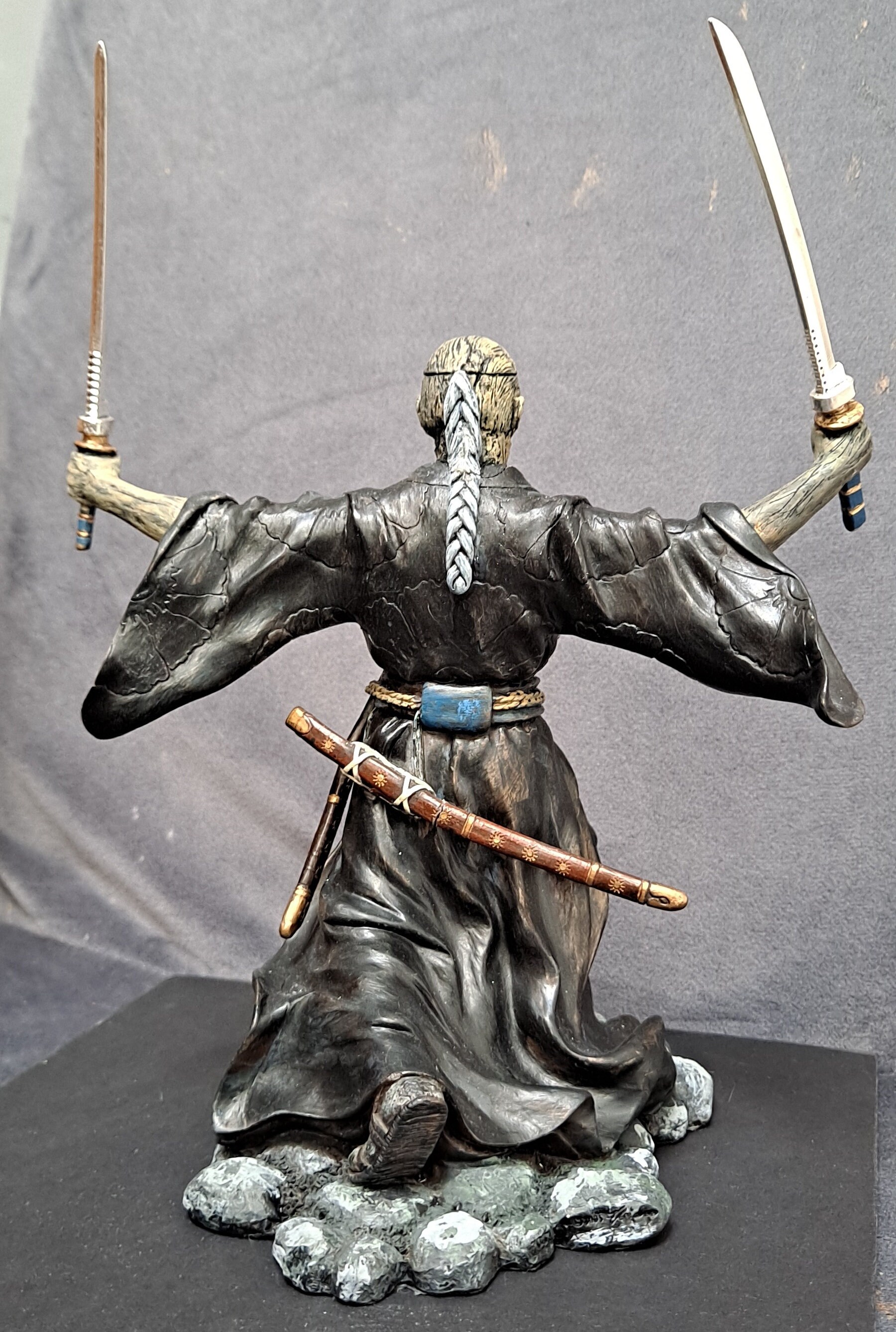 Iron Maiden Custom Eddie Samurai Sword Warrior Resin Figure