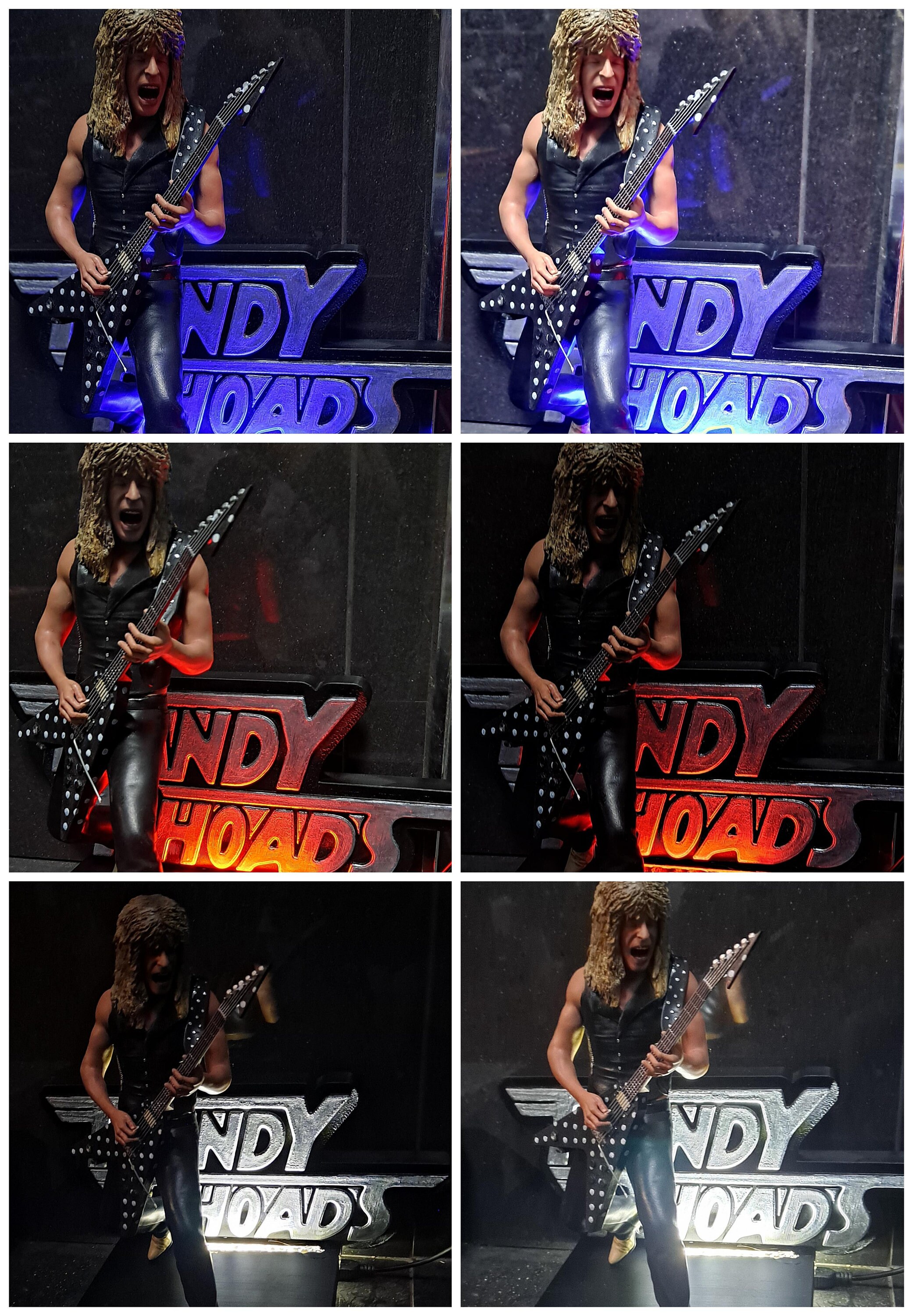 ランディ・ローズ トリビュート 8インチ フィギュア ハンドペイント