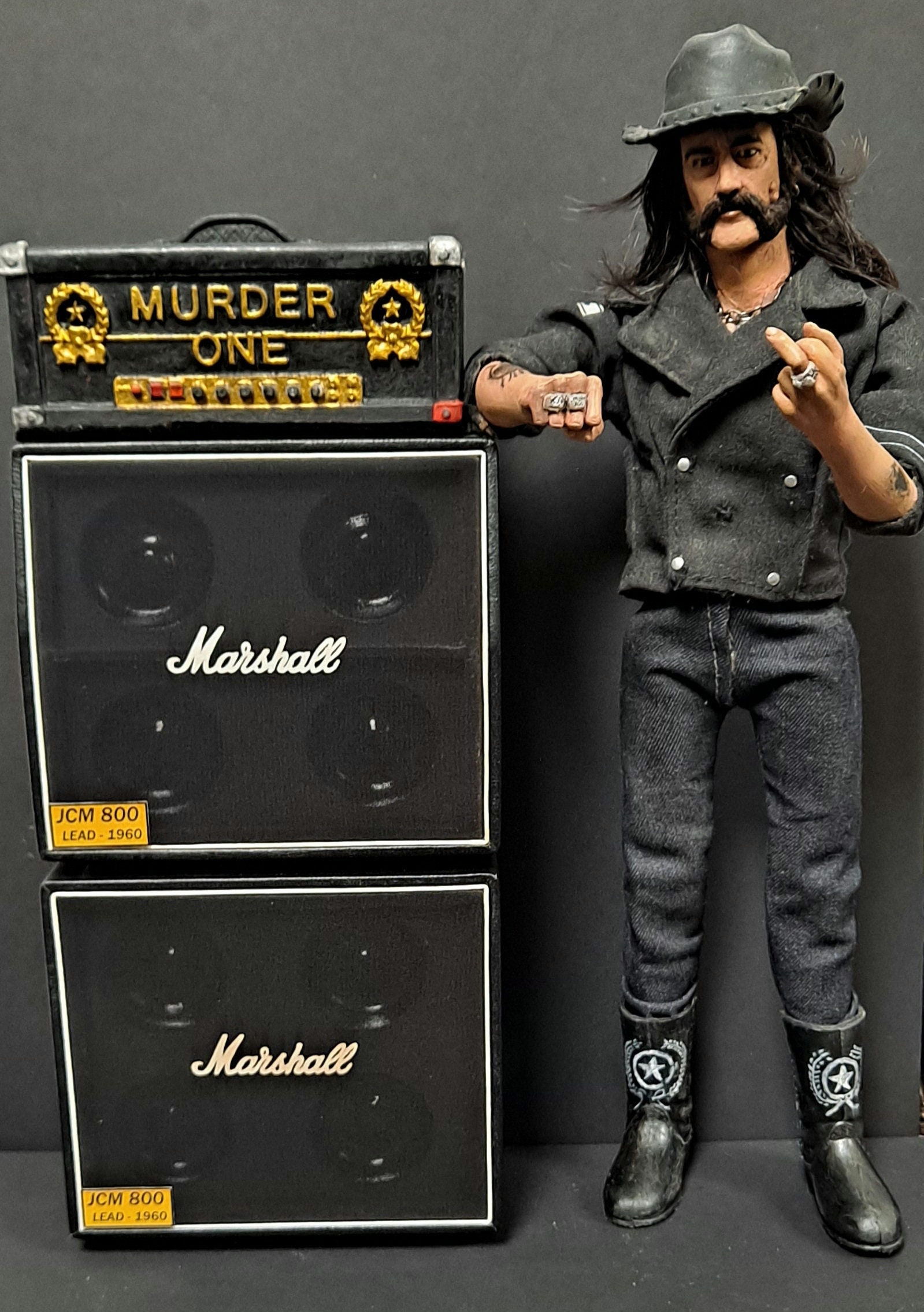 Motőrhead Inspired Lemmy Kilmister Murder One Amplifier Head