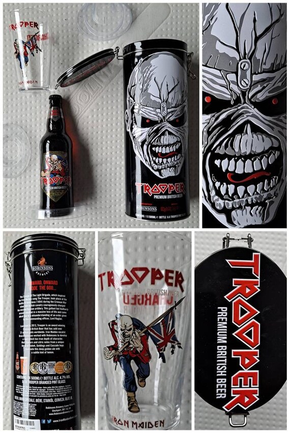 Beer Mats & Coasters 9 X Robinsons Trooper Iron Maiden Beer Mat