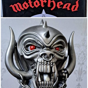 Motorhead Official Merchandise Warpig Snaggletooth Figurine, Bust. Stunning Detailed Figure. Stash Box. Display Box. Lemmy image 2