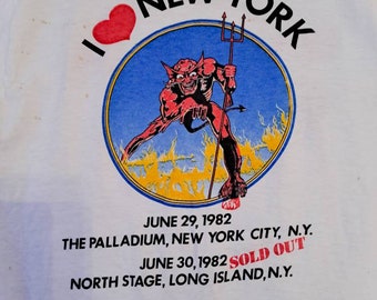 アイアン・メイデン オリジナル公式ヴィンテージTシャツ「ビースト