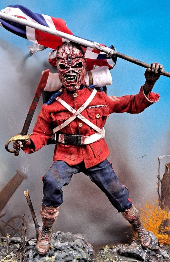 Iron Maiden Inspired Handmade Custom Eddie Trooper Figure. 12
