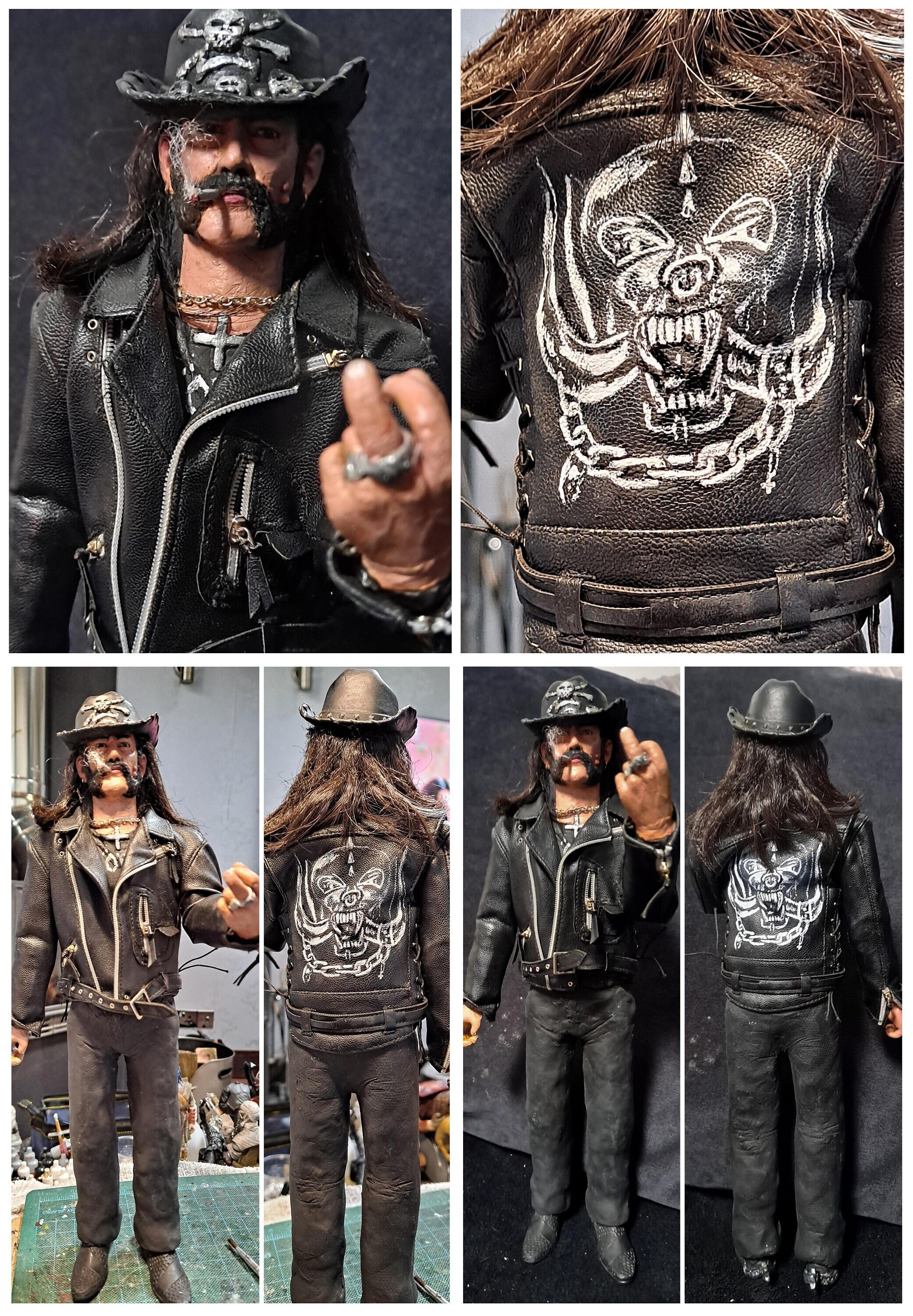 Motőrhead Inspired Lemmy Kilmister 12