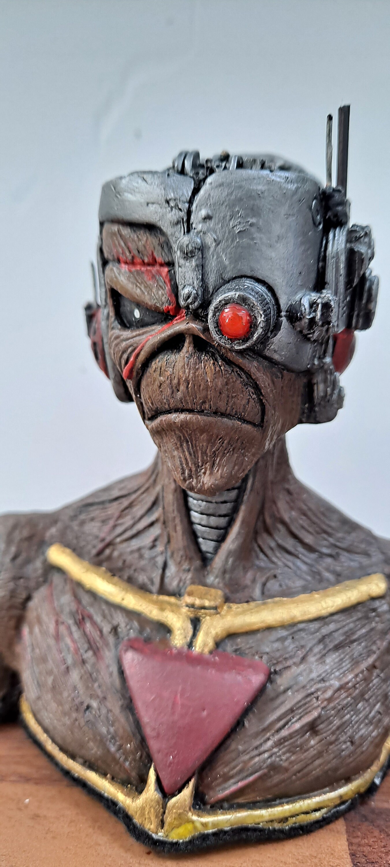 アイアンメイデンSomewhere In Time フィギュア　パッチ付き McFarlane Toys - Somewhere in Time Eddie - Neca Series 1