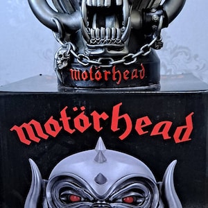 Motorhead Official Merchandise Warpig Snaggletooth Figurine, Bust. Stunning Detailed Figure. Stash Box. Display Box. Lemmy image 6