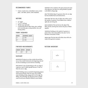 Classic Pencil Case PDF Pattern image 2