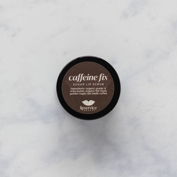 COFFEE LIP SCRUB | lip care | caffeine fix | all natural | vegan | cruelty free | ethically sourced | community fair trade