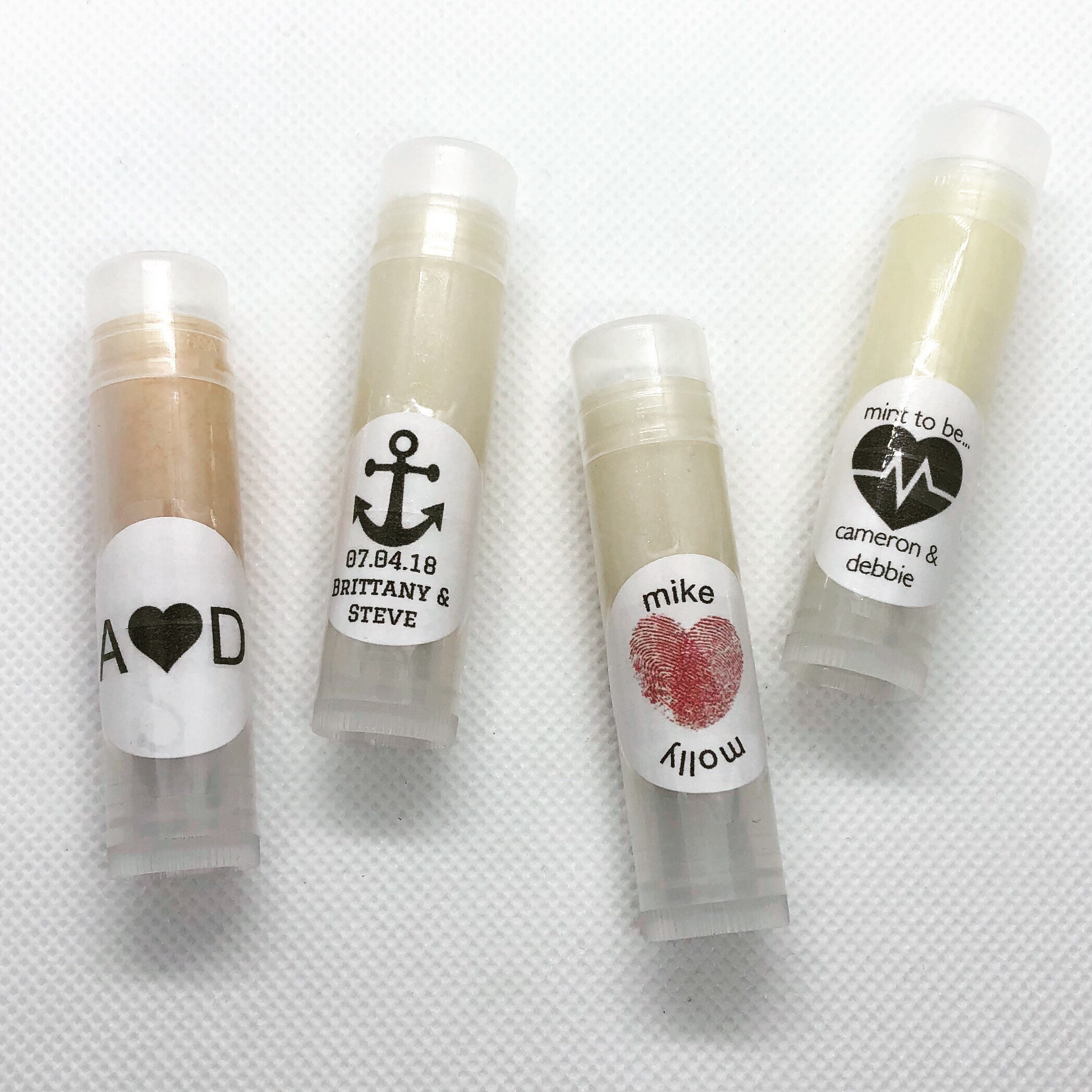 Lip Balm Flavours Custom Lip Balm Wedding Favours | Etsy