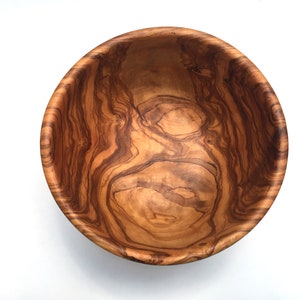 Bowl diameter selectable Ø 20/22/23/24/25/26/28/30/31/32/34 cm, salad bowl, fruit bowl, wooden bowl, bowl, handmade from olive wood image 2