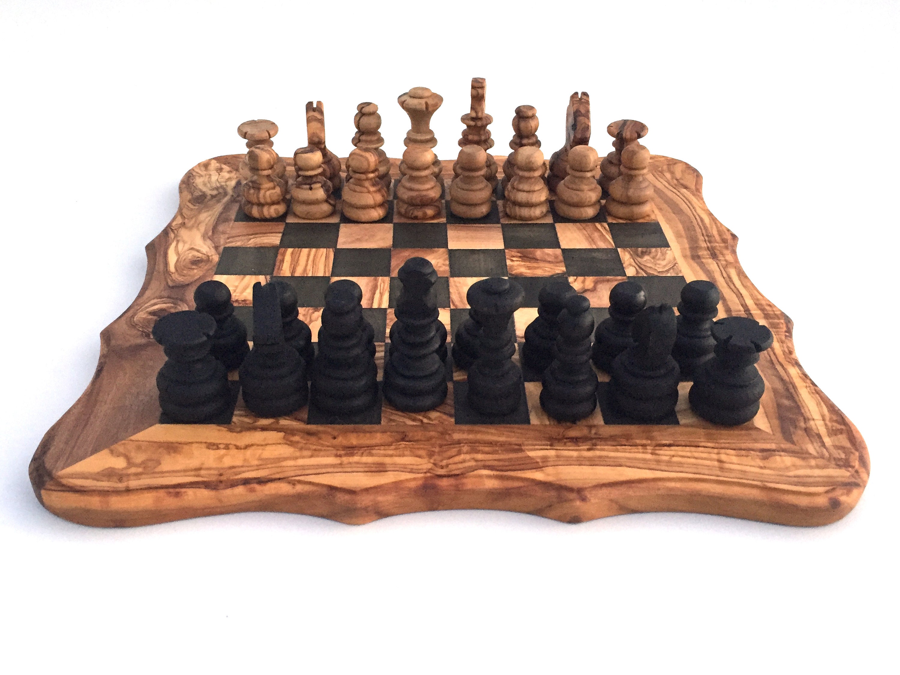 Chess Set Rounded Edge Chess Board Size. L Incl. 32 Chess 