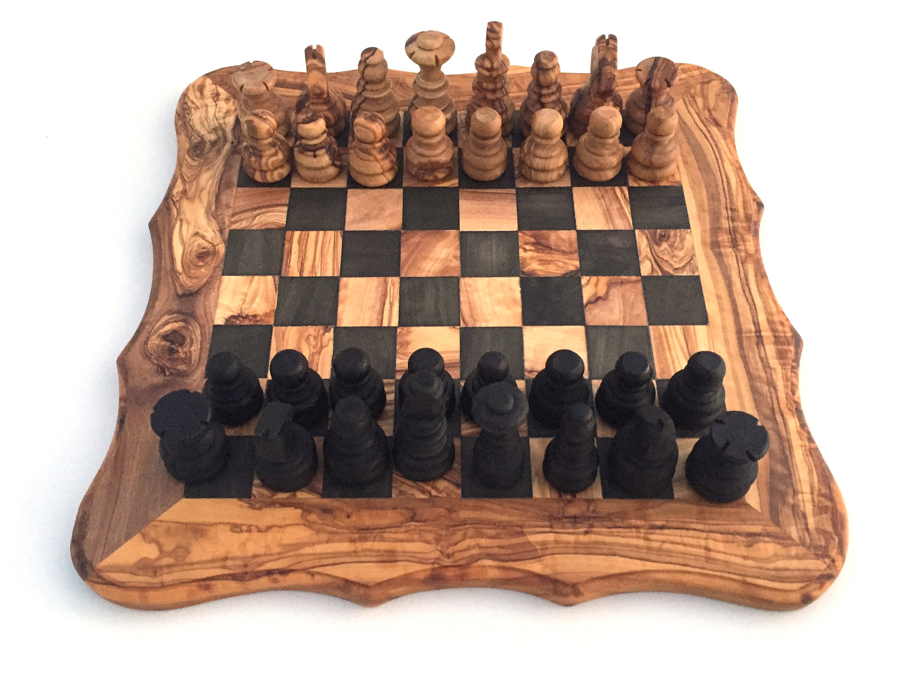Chess Set Rounded Edge Chess Board Size. L Incl. 32 Chess 