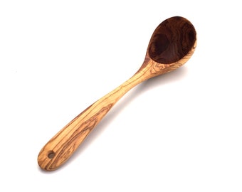 Ladle length 35 cm, soup ladle, sauna ladle, handmade from olive wood