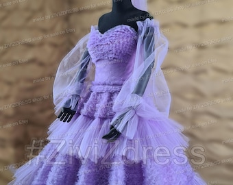 Detachable Tulle Bridal Sleeves: Wedding Gown Topper