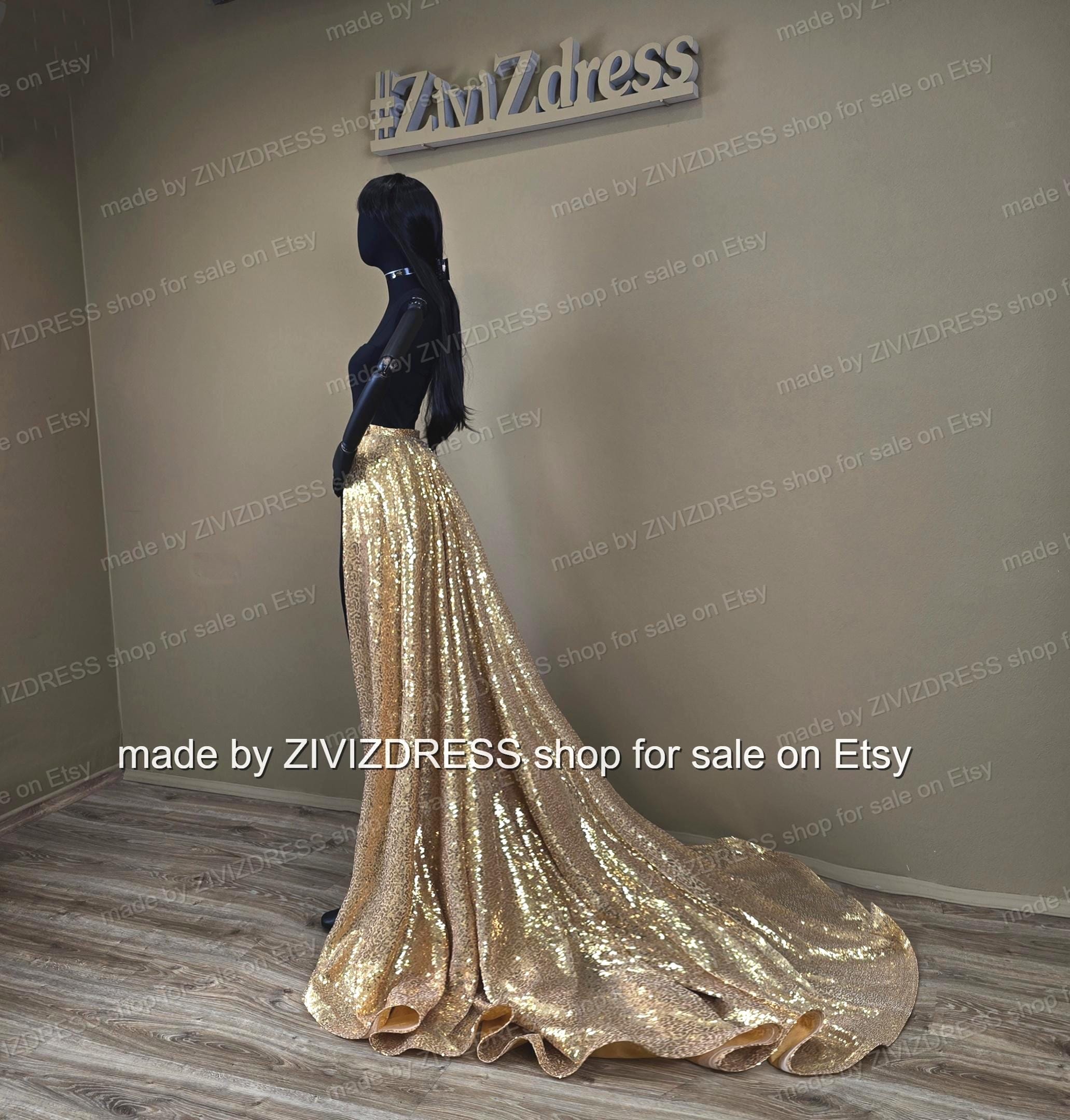 Maxi Skirt Outfit Gold Sequin Skirt For Wedding Sequin Gold Skirt