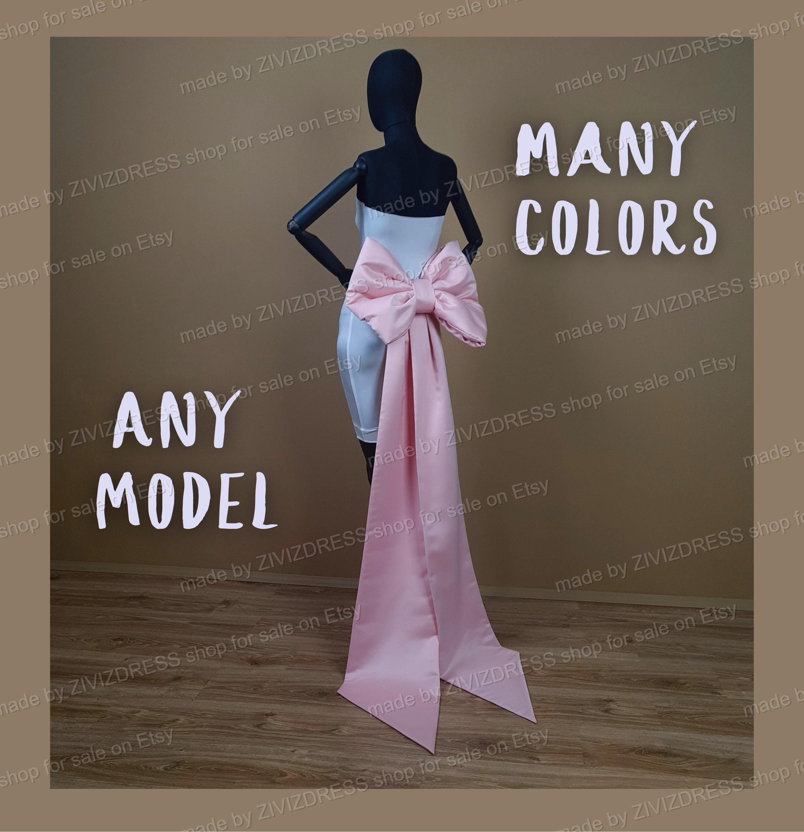 yves saint laurent pink bow dress Yves Saint Laurent: The final bow