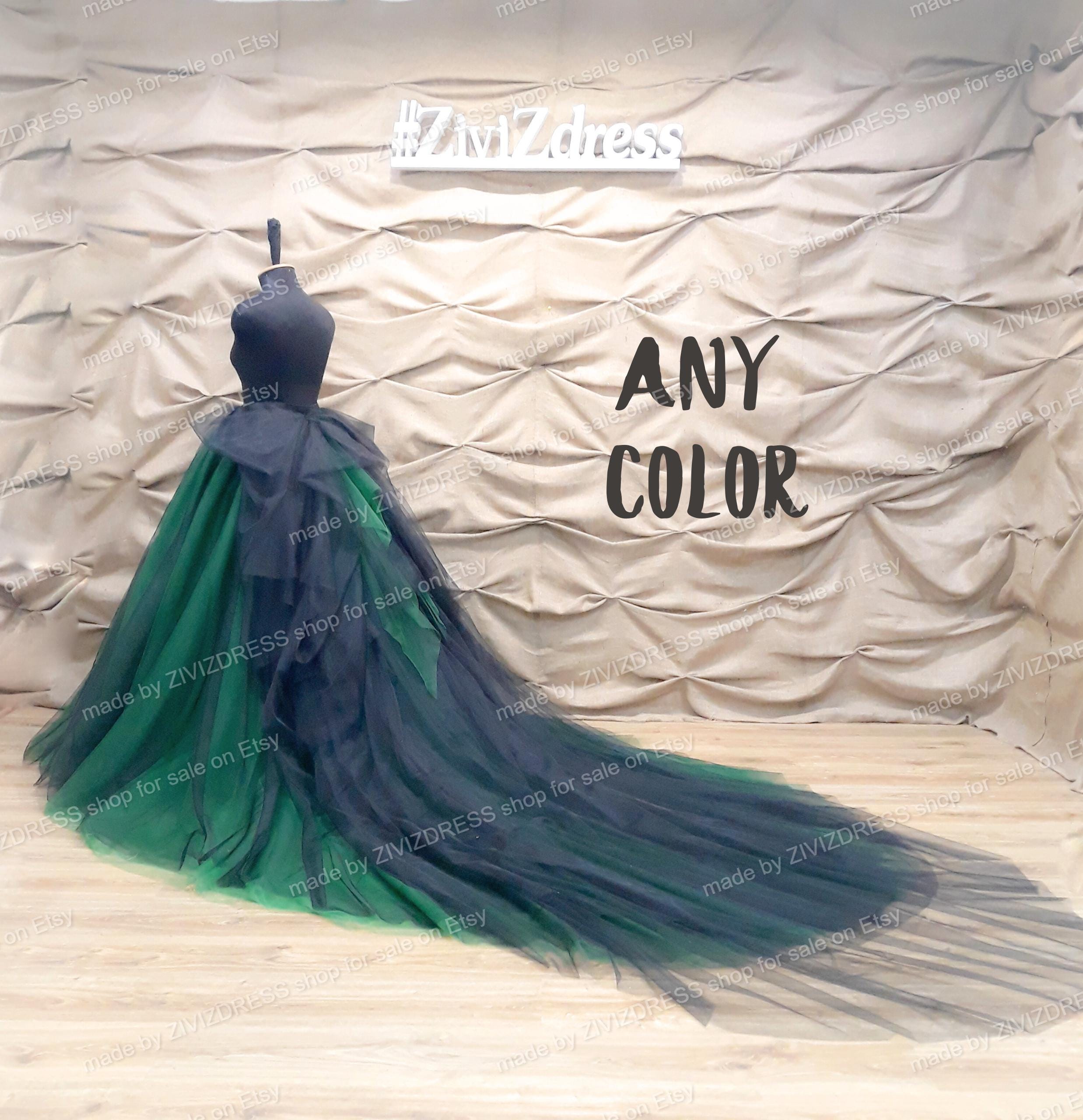 Emerald Ombre Dress - Etsy