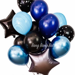 Kit De Guirlande De Ballons De Bricolage Nuit Etoilee Etsy