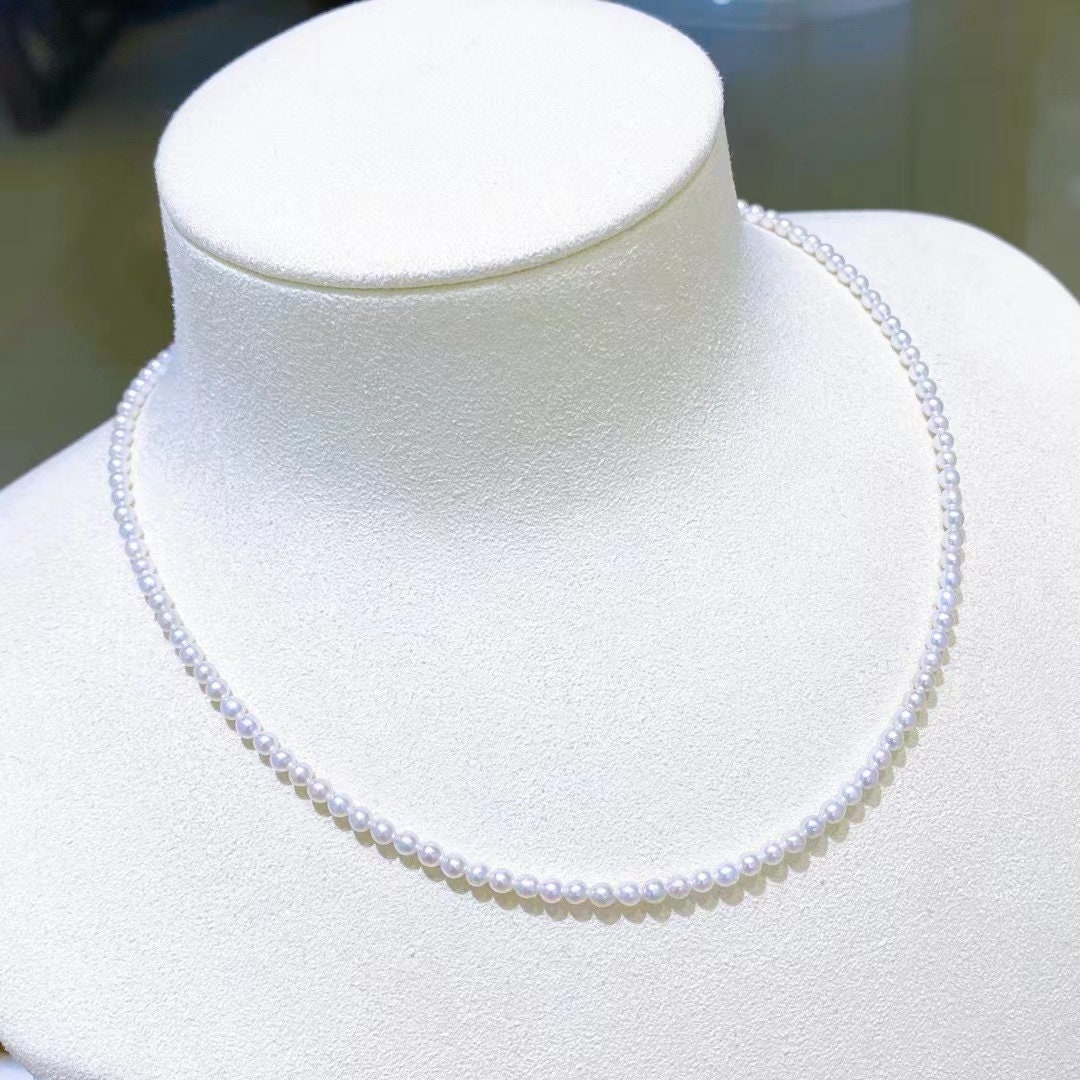 ネックレス・ペンダント Numbering Classic Pearl Necklace (4mm/6mm) #9744 5BNY864 il_fullxfull.4051627645_blaq.jpg