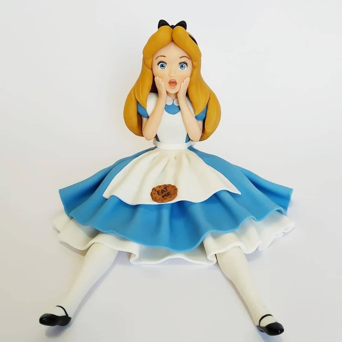 Alice in Wonderland Fondant Cake Topper 3D and Other Etsy