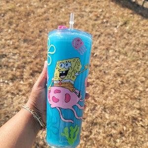 Underwater Cartoon Theme Snowglobe Tumbler