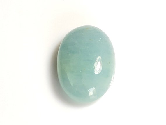 100 /% Natural Aquamarine Cabochon Gemstone 35.80 Carat Wonderful Aquamarine Cabochon Gemstone Beautiful Aquamarine Gemstone 21x11 MM