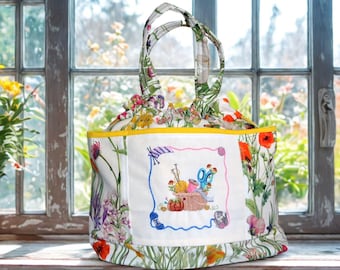 KNITTING PROJECT BAG Creative hobbies