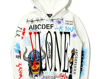 ASAP ROCKY RARE Vlone Custom Hoodie